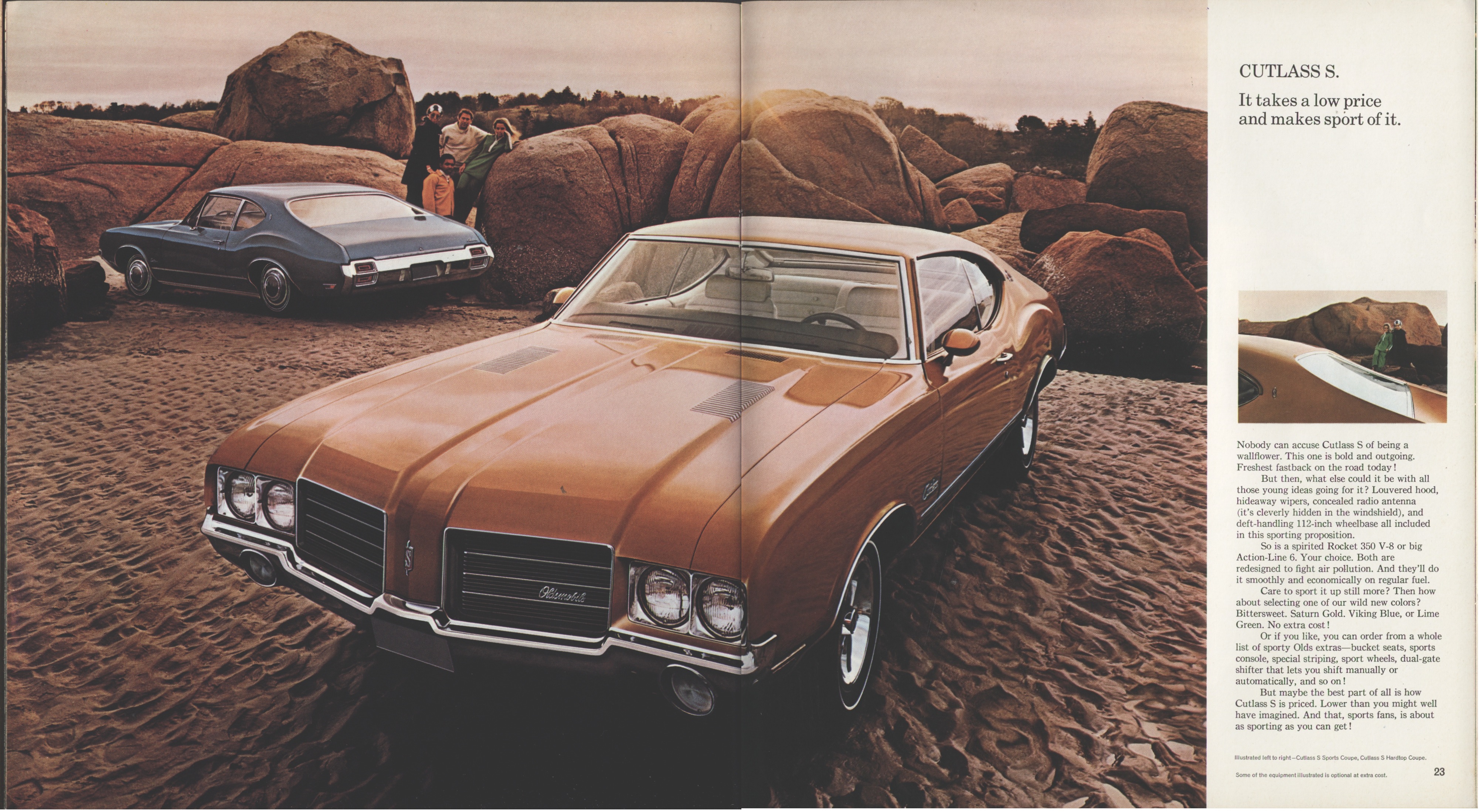 1971 Oldsmobile Full Line Brochure (Cdn) 22-23