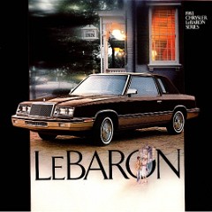 1983 Chrysler LeBraon 1983 Chrysler LeBraon
