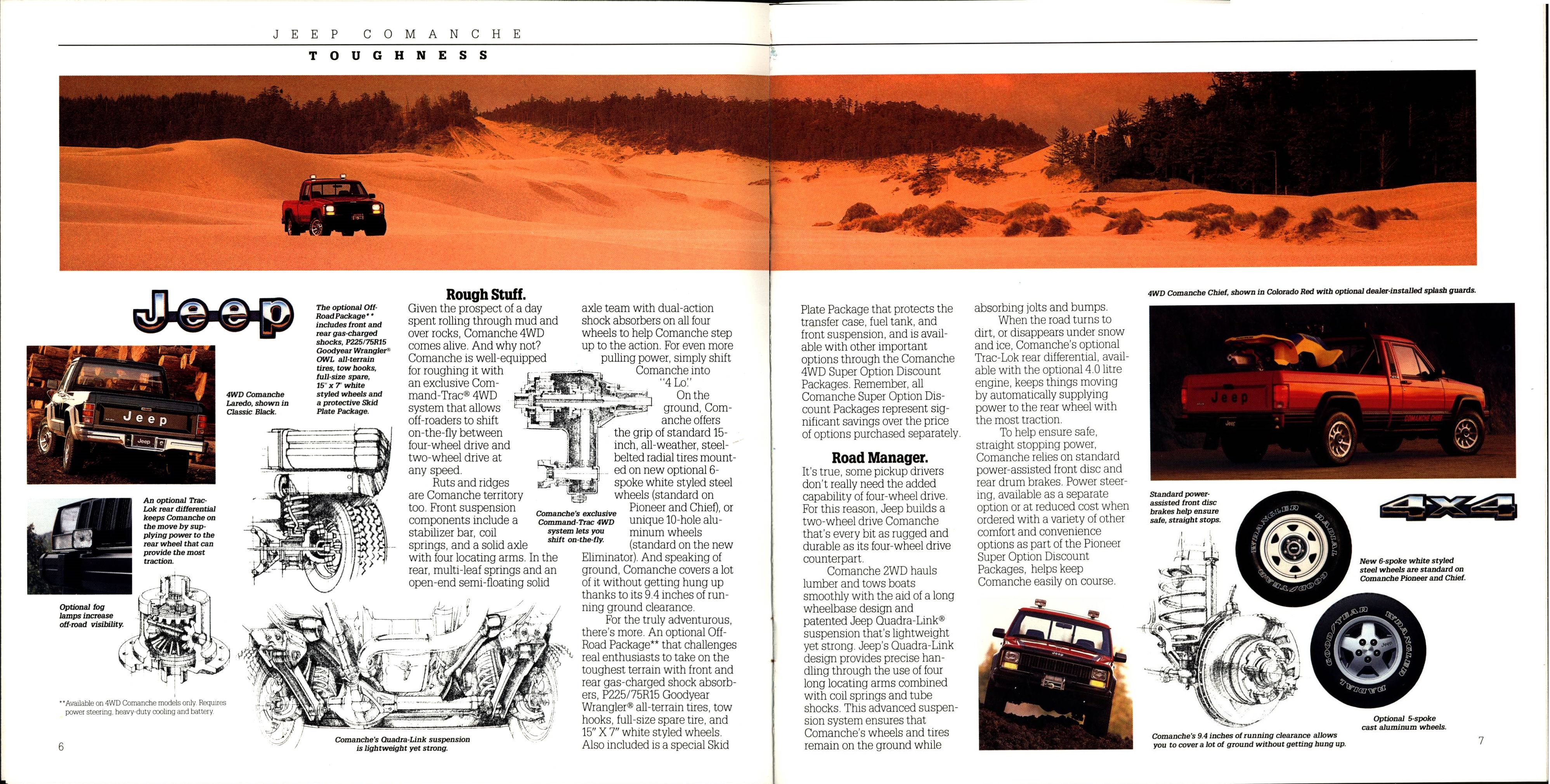 1988 Jeep Comanche Brochure 06-07