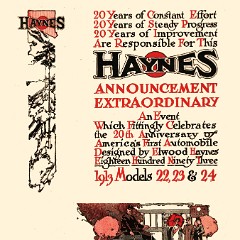 1913 Haynes 1913 Haynes