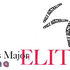 1962 Morris Major Elite Foldout - Australia 1962 Morris Major Elite Foldout - Australia