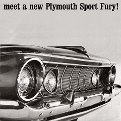 1962 Plymouth Sport Fury Folder 1962 Plymouth Sport Fury Folder