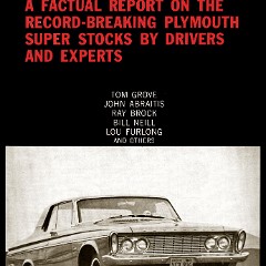 1963 Plymouth Super Stocks 1963 Plymouth Super Stocks