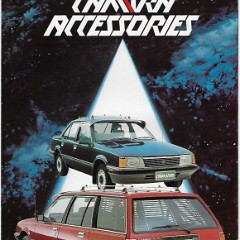 1983 Holden JB Camira Accessories - Australia 1983 Holden JB Camira Accessories - Australia