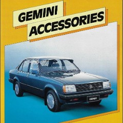 1983 Holden TG Gemini Accessories - Australia 1983 Holden TG Gemini Accessories - Australia