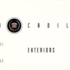 1993 Cadillac Eldorado & Seville Colors 1993 Cadillac Eldorado & Seville Colors