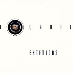 1993 Cadillac Fleetwood Colors 1993 Cadillac Fleetwood Colors