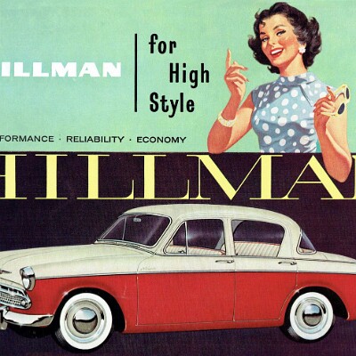 1958 Hillman Minx - USA and Canada