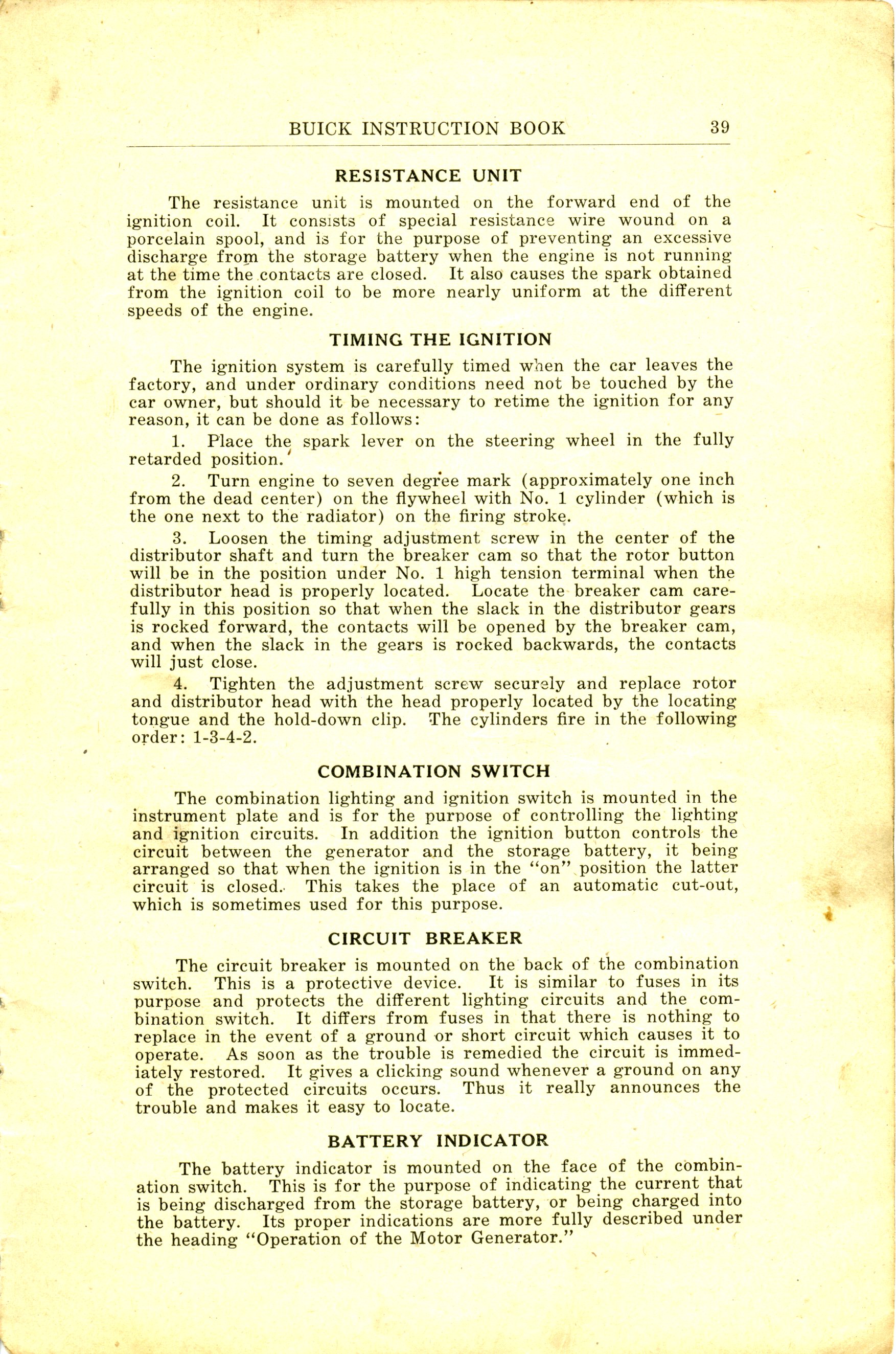 1918 Buick Instruction Book-4 Cyl-39