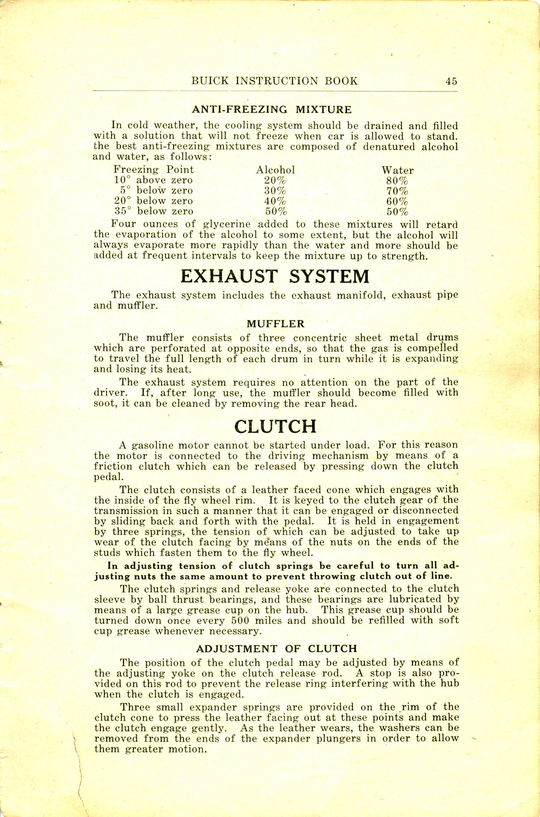 1918 Buick Instruction Book-4 Cyl-45