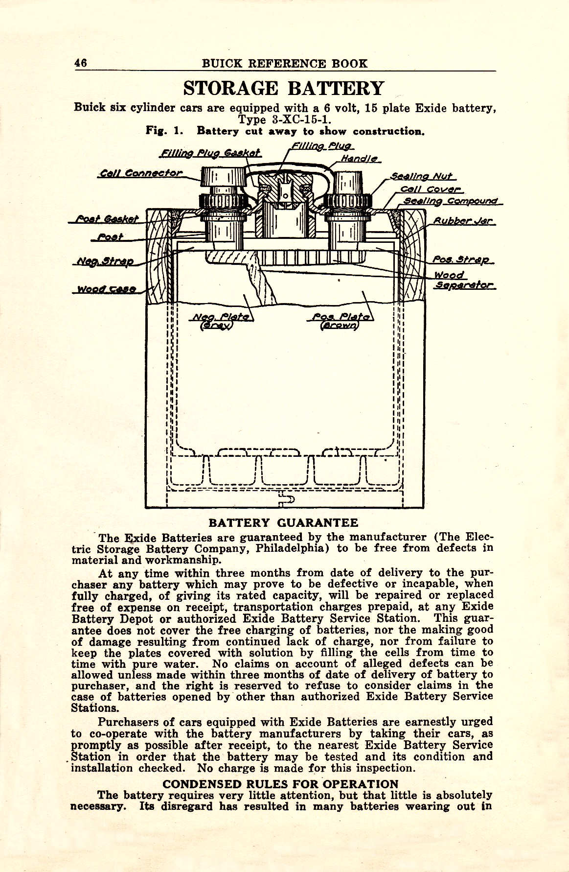 1923 Buick 6 cyl Reference Book-46