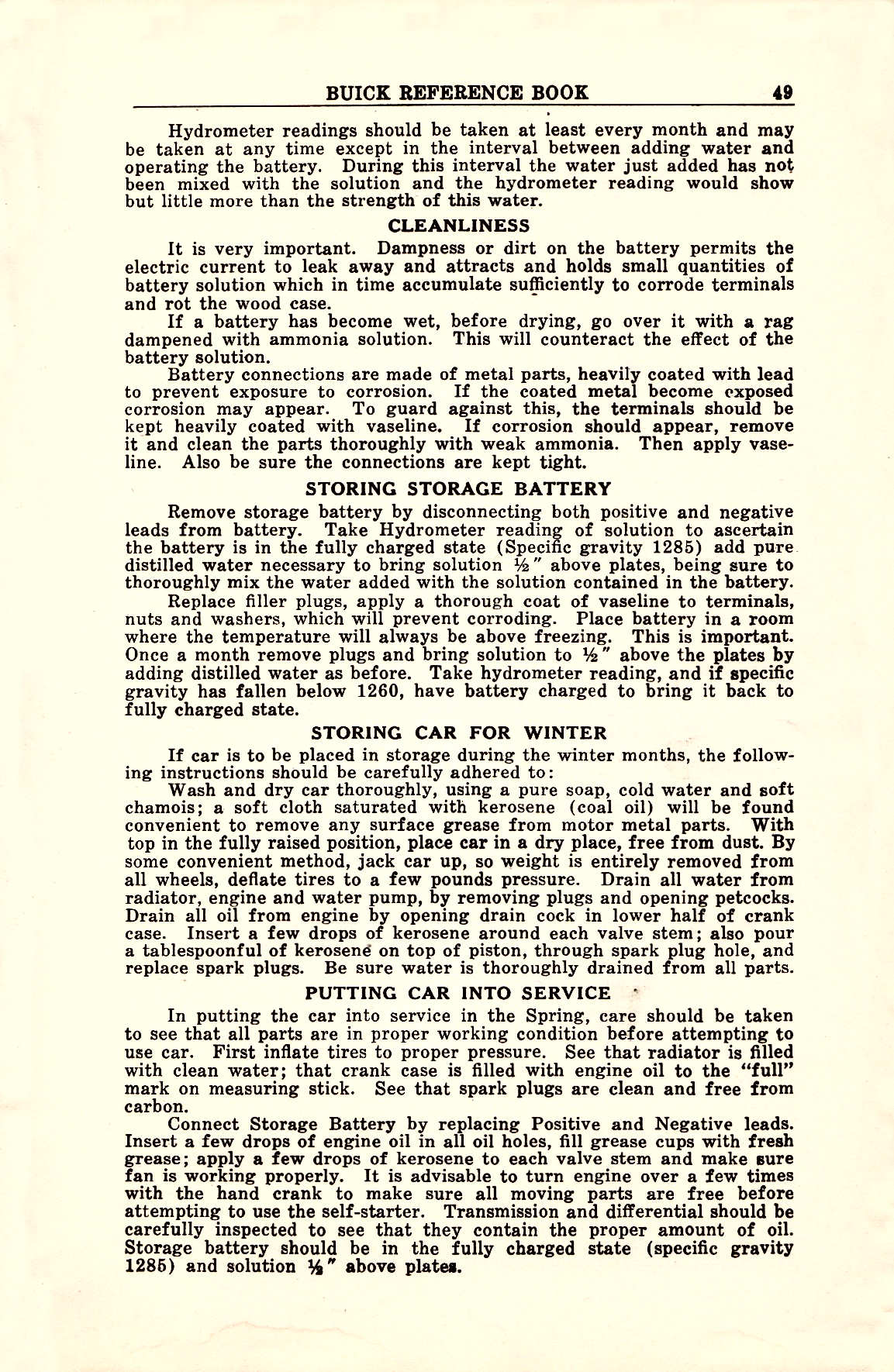 1923 Buick 6 cyl Reference Book-49