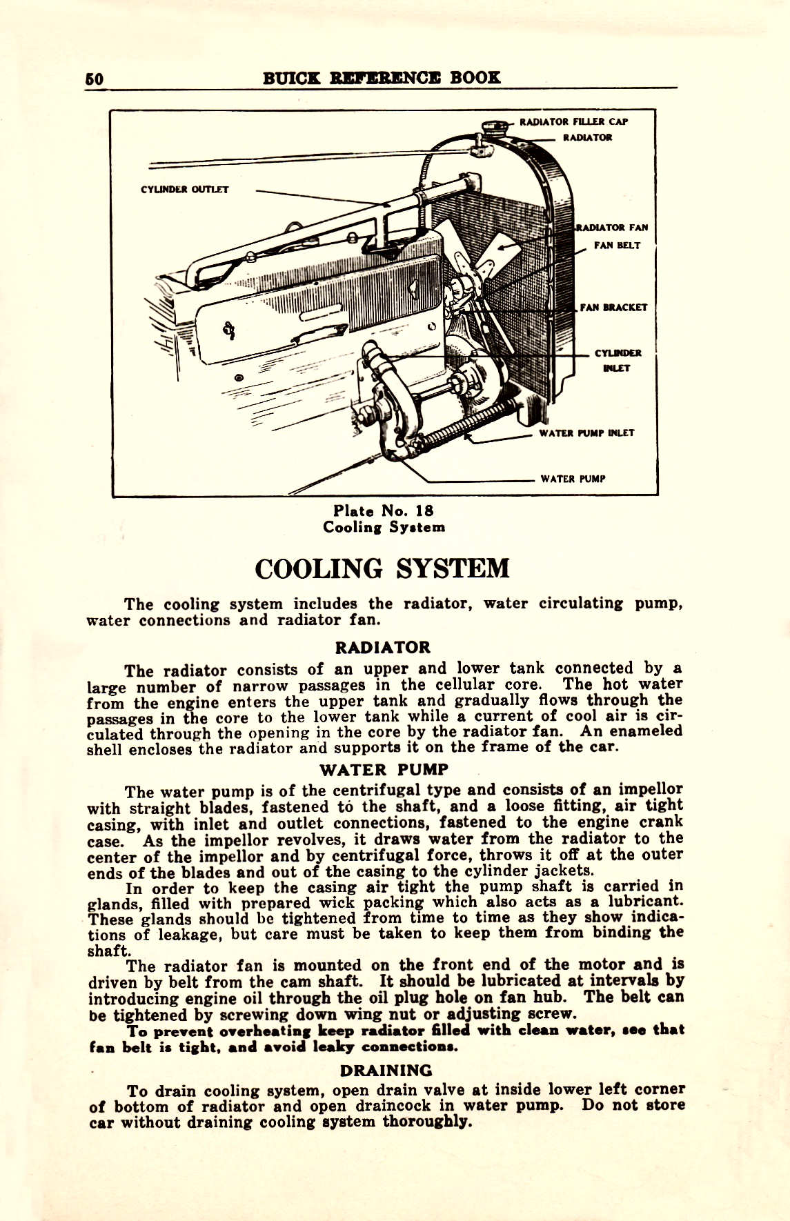 1923 Buick 6 cyl Reference Book-50