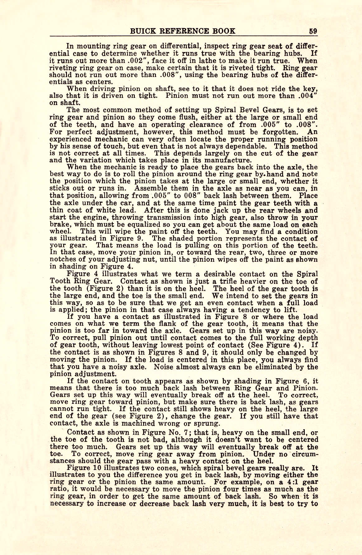 1923 Buick 6 cyl Reference Book-59