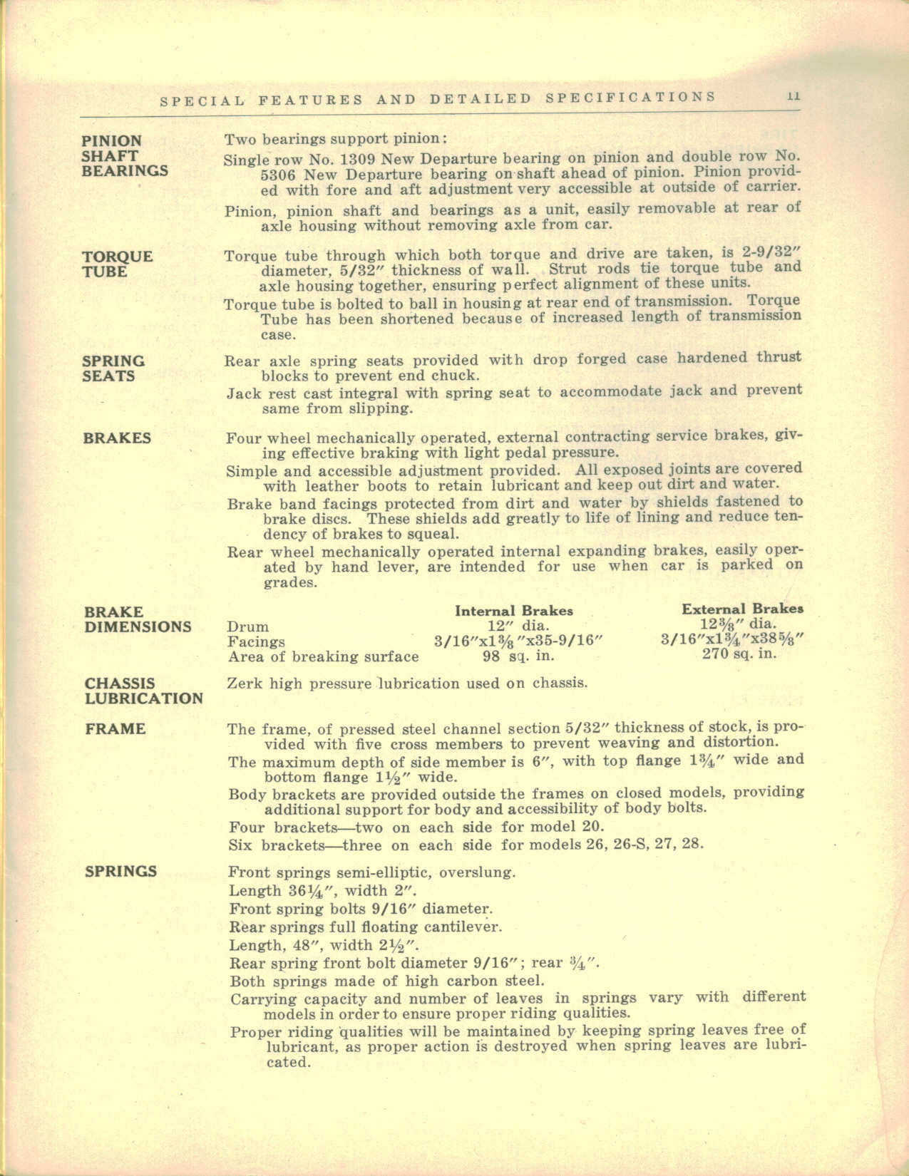 1927 Buick Special Features and Specs-11