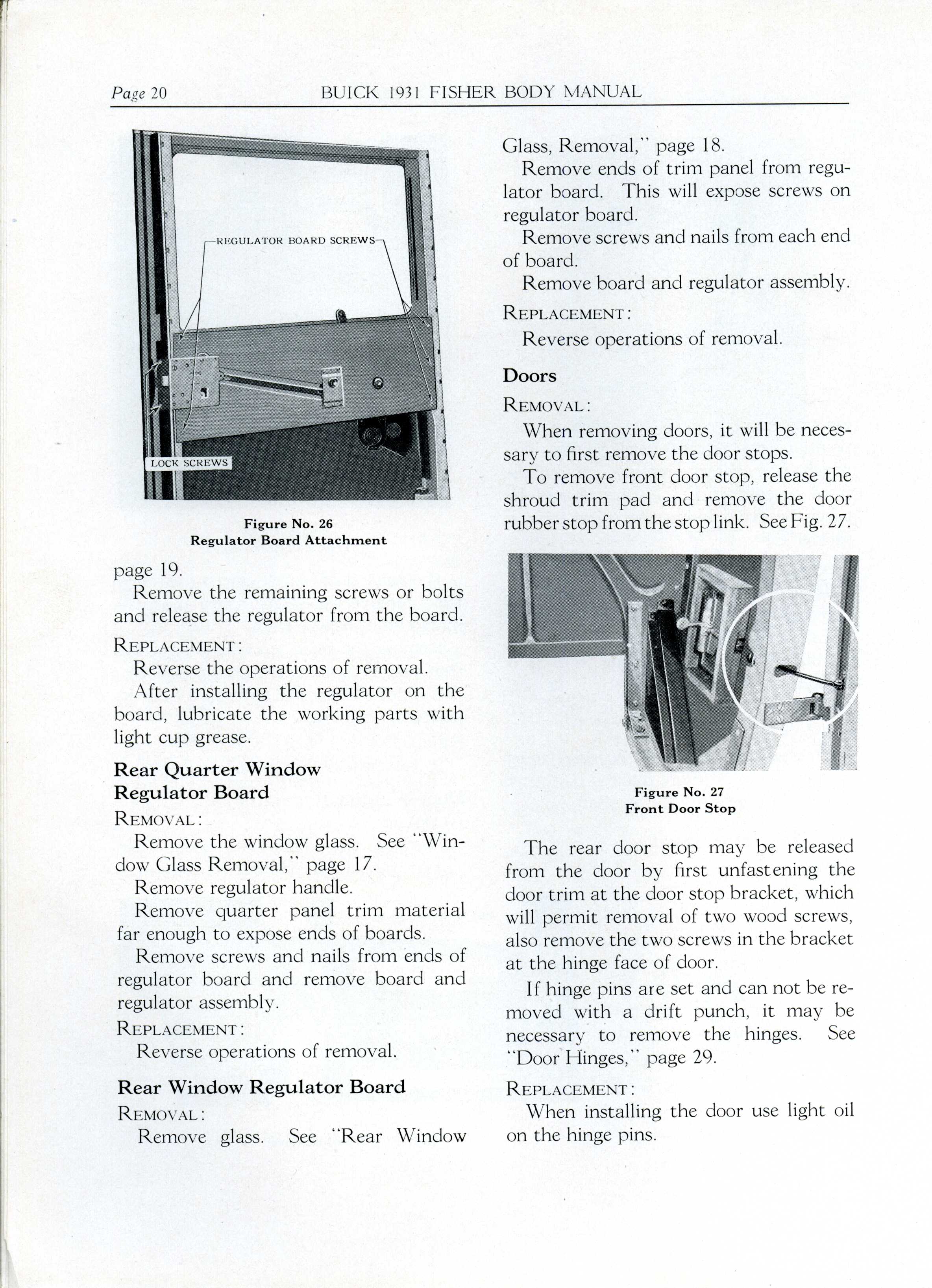 1931 Buick Fisher Body Manual-20