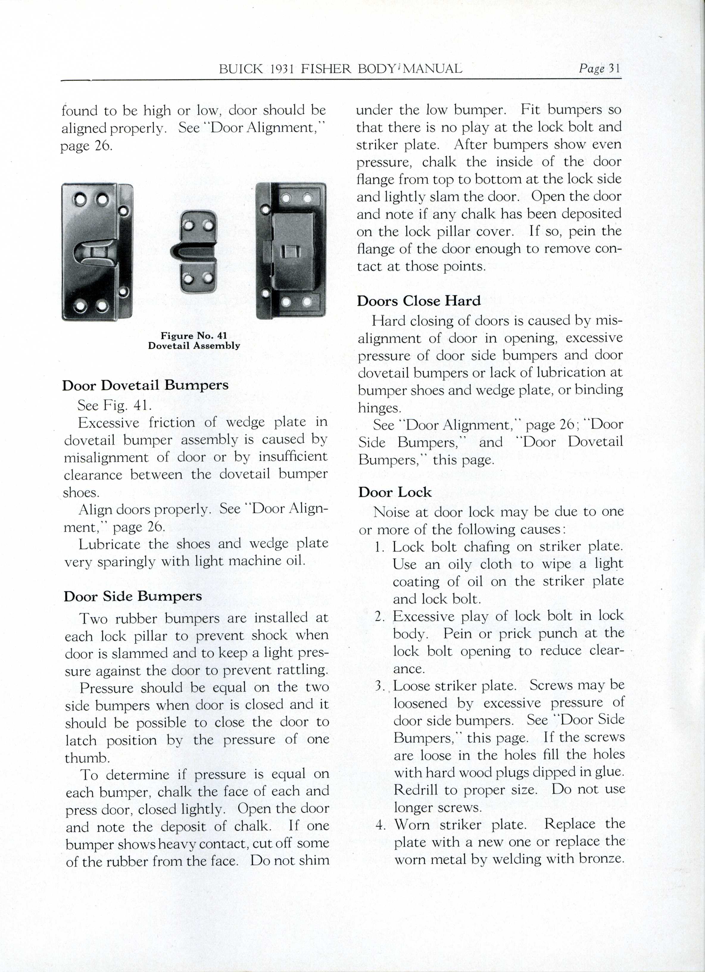1931 Buick Fisher Body Manual-31