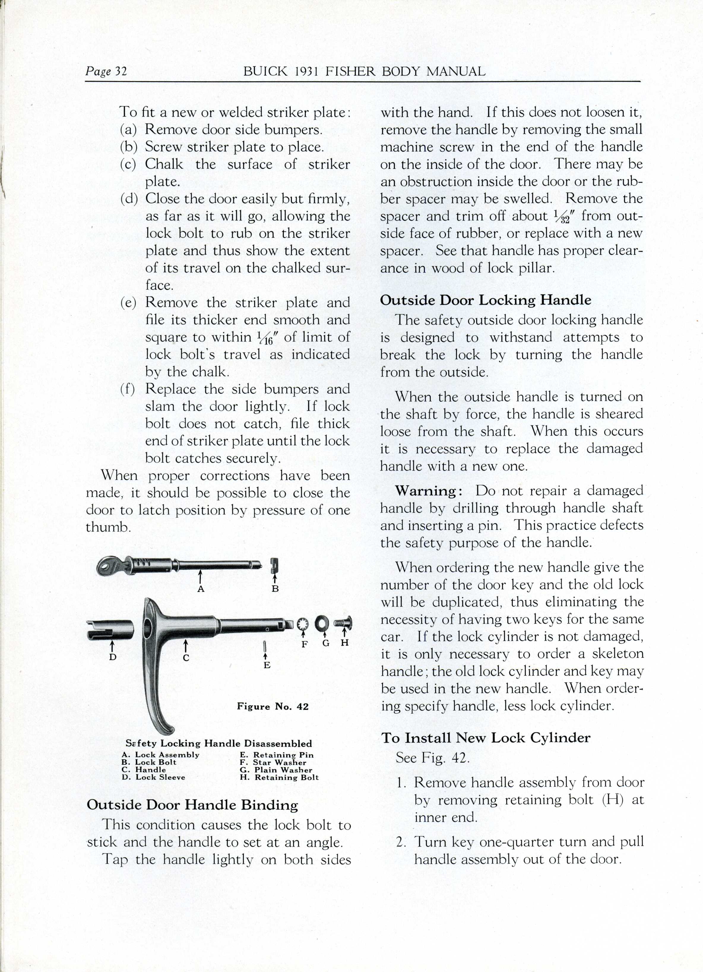 1931 Buick Fisher Body Manual-32