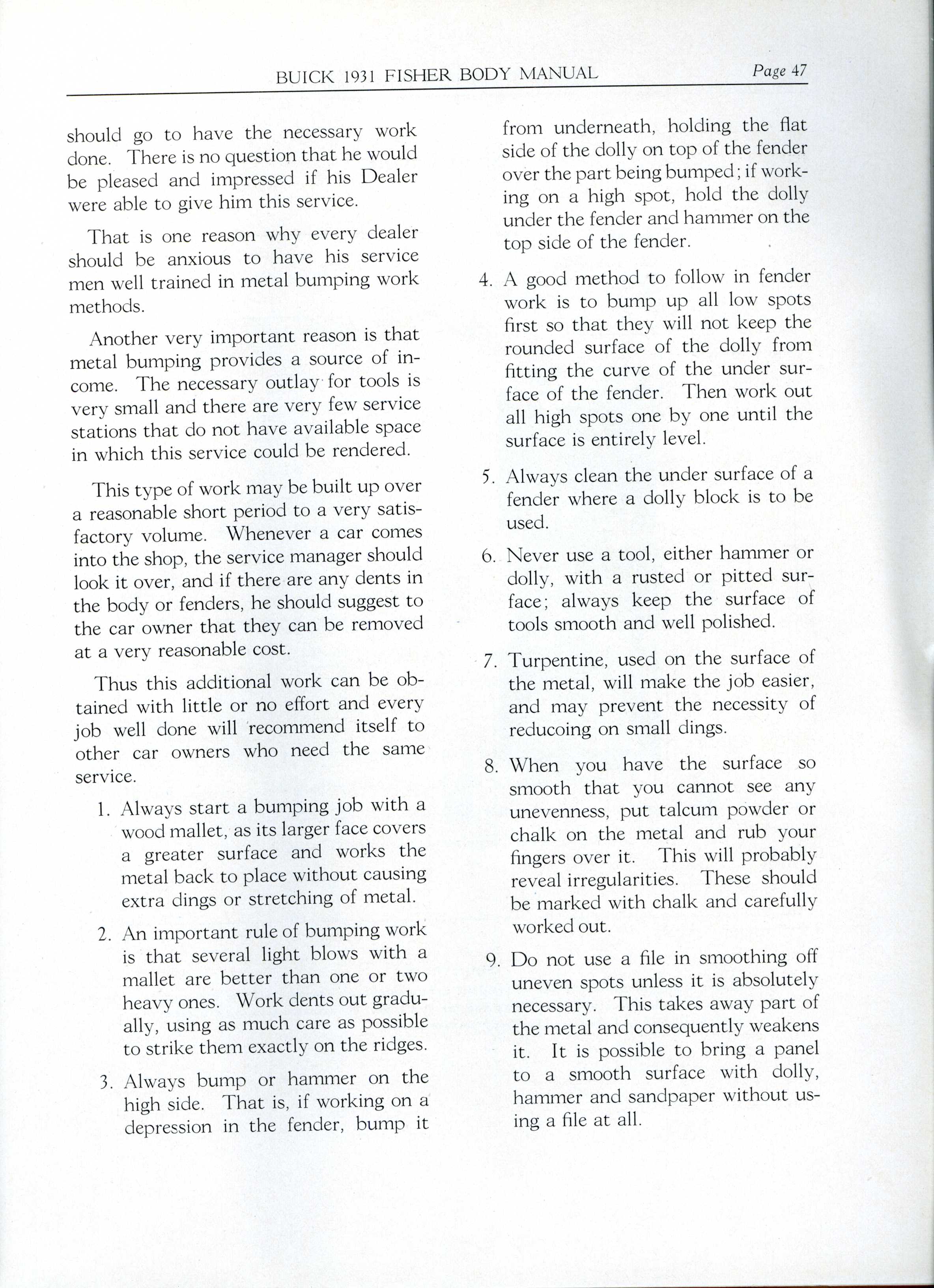 1931 Buick Fisher Body Manual-47