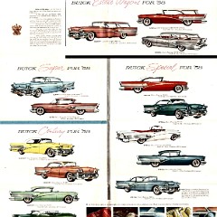 1958 Buiick Full Line Foldout Rev-Side B