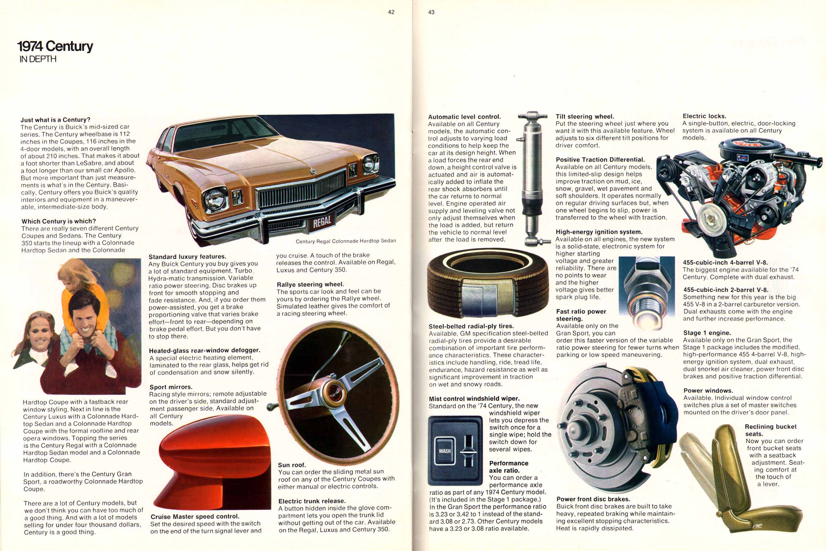 1974 Buick Full Line-42-43