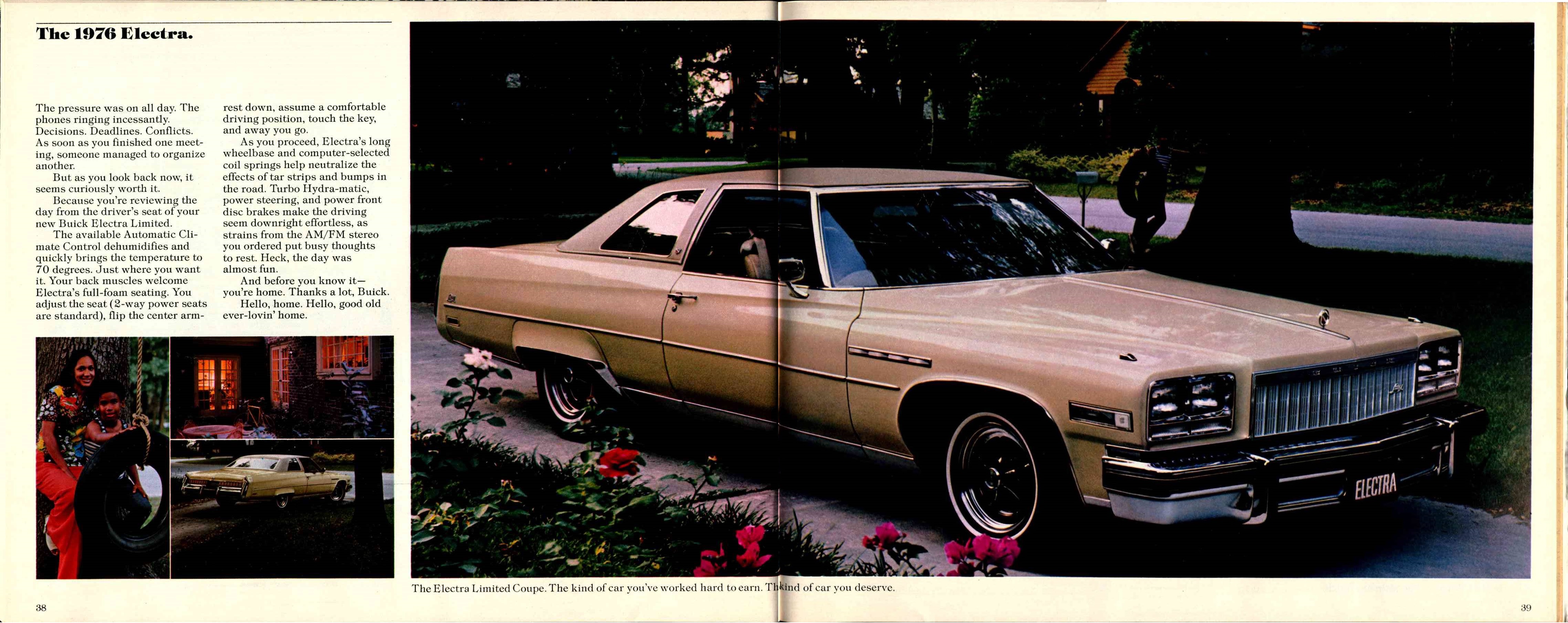 1976 Buick Full Line 38-39