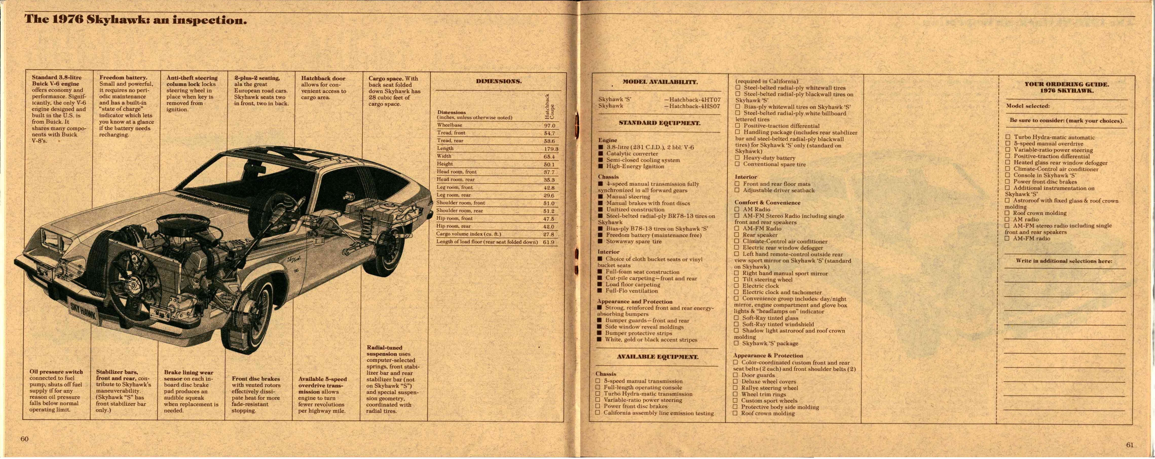 1976 Buick Full Line 60-61