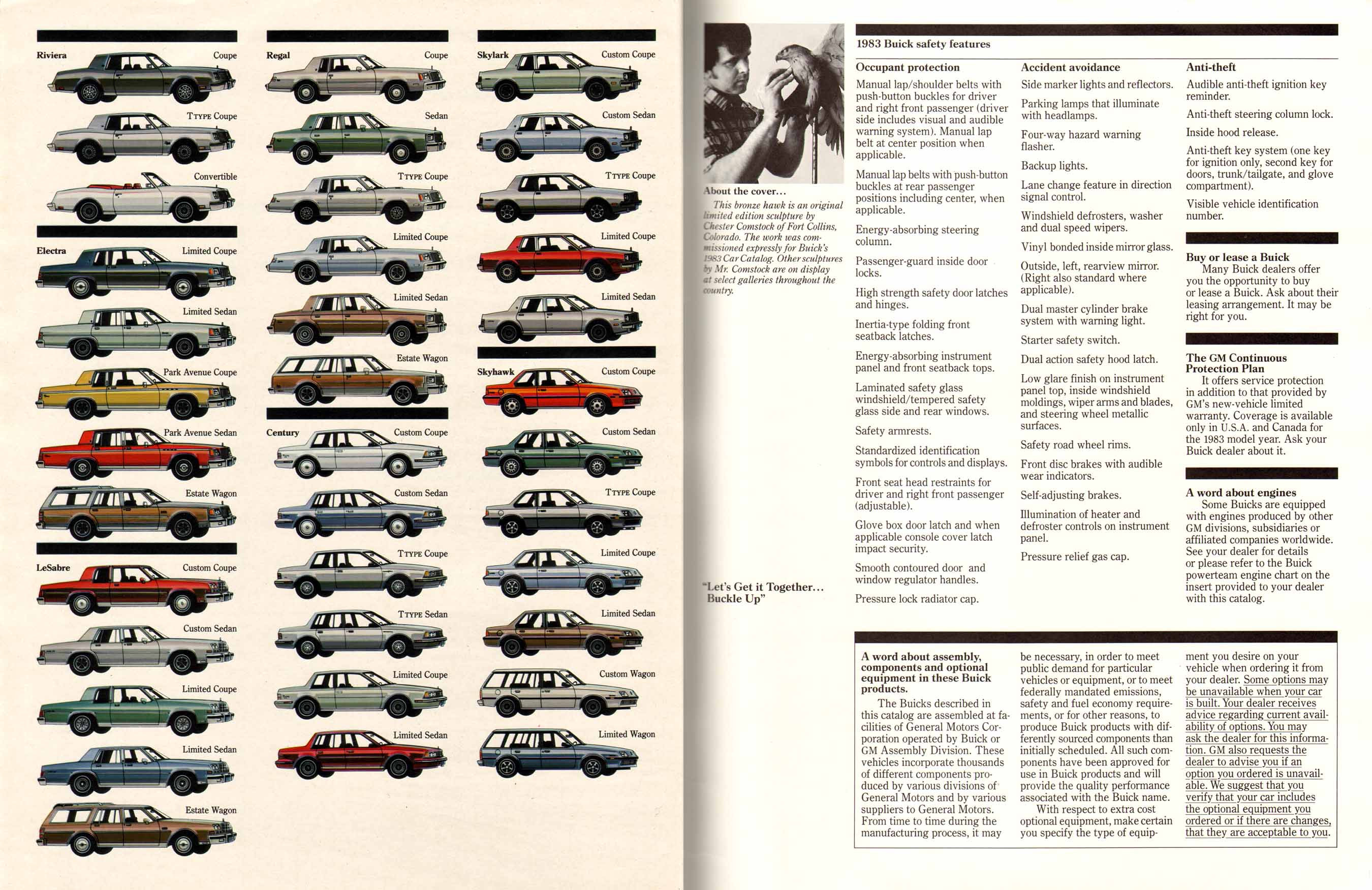 1983 Buick Full Line Prestige-74-75