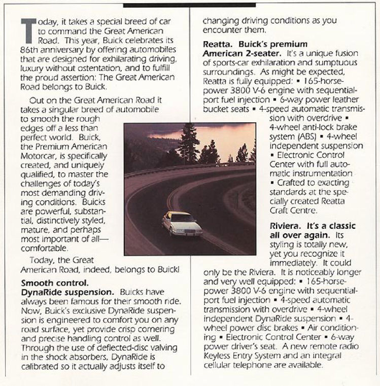 1989 Buick Dimensions Mailer with CDs-04