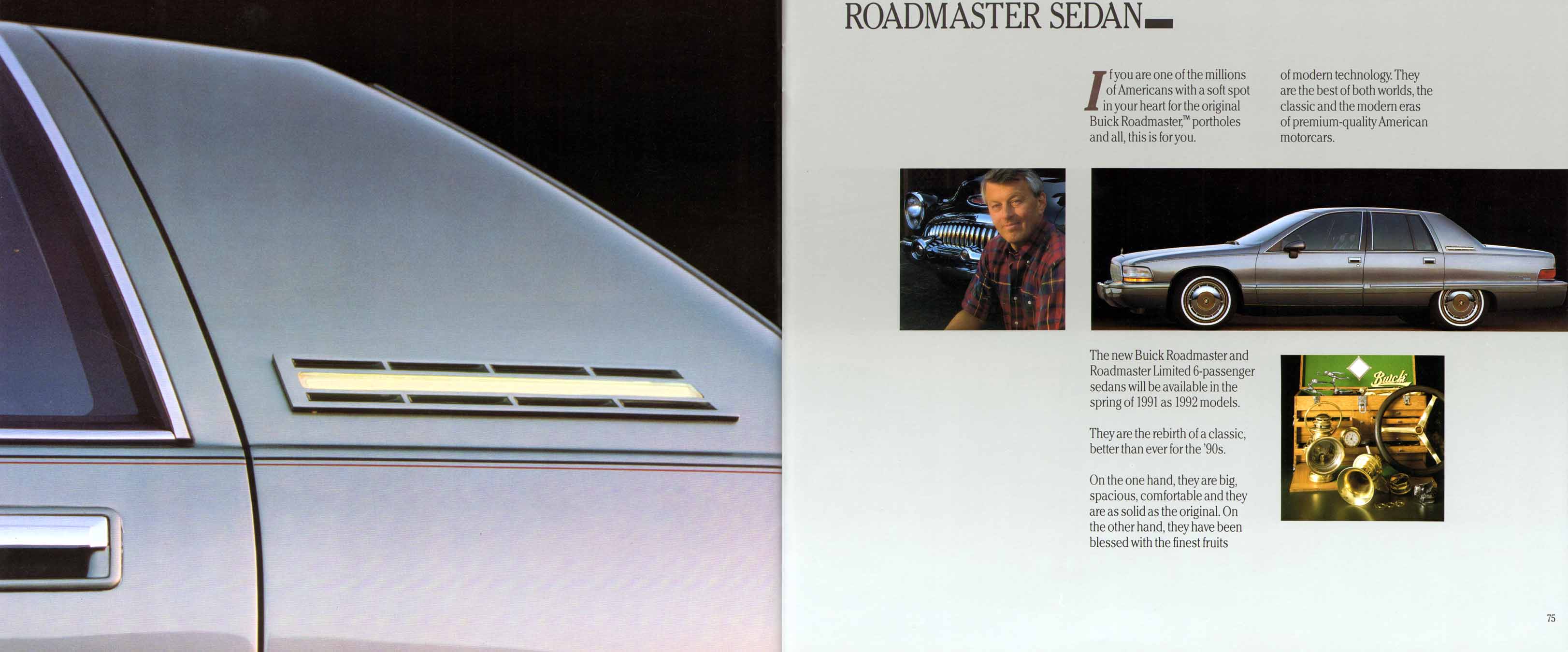 1991 Buick Full Line Prestige-76-77