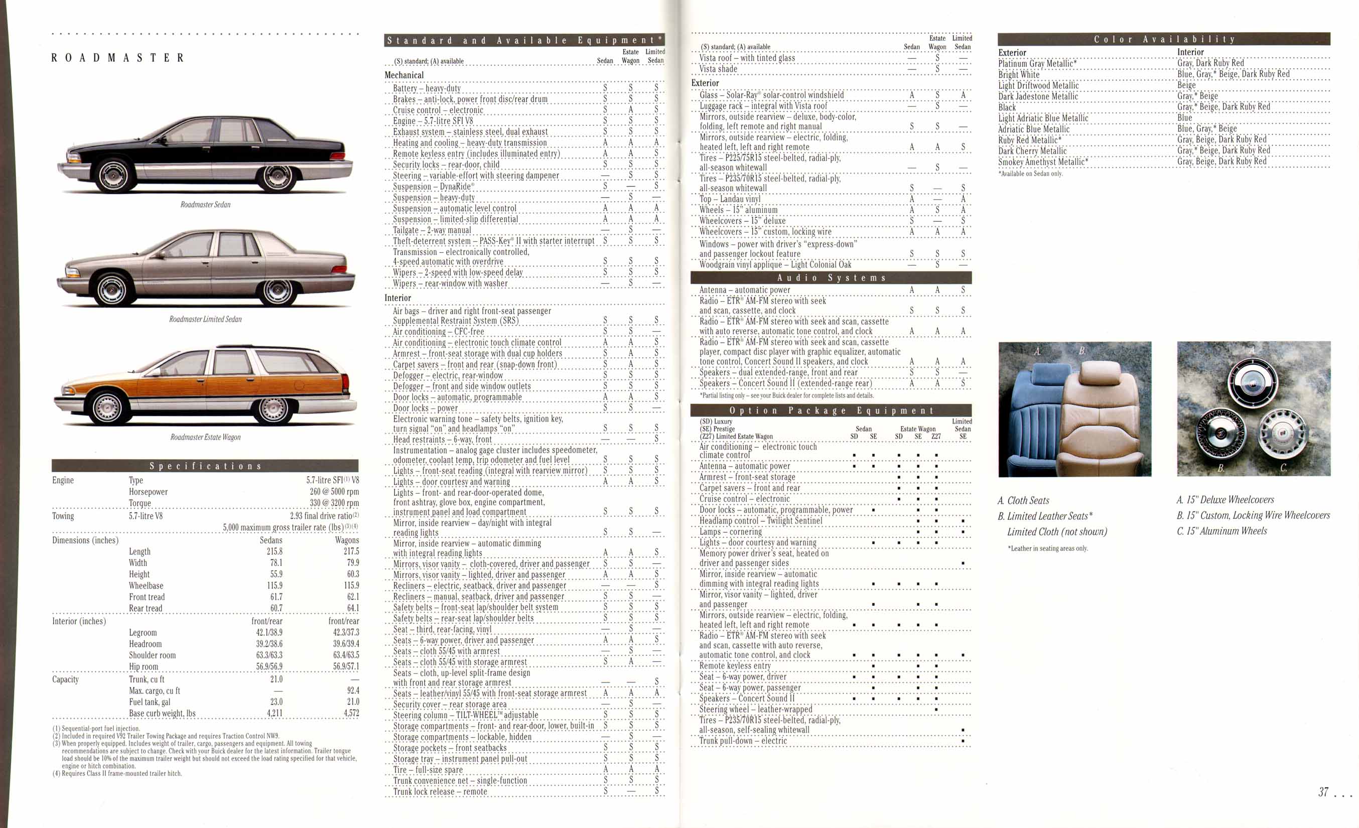 1995 Buick Full Line Prestige-36-37