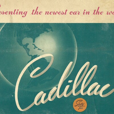 1940 Cadillac Sixty Two Folder