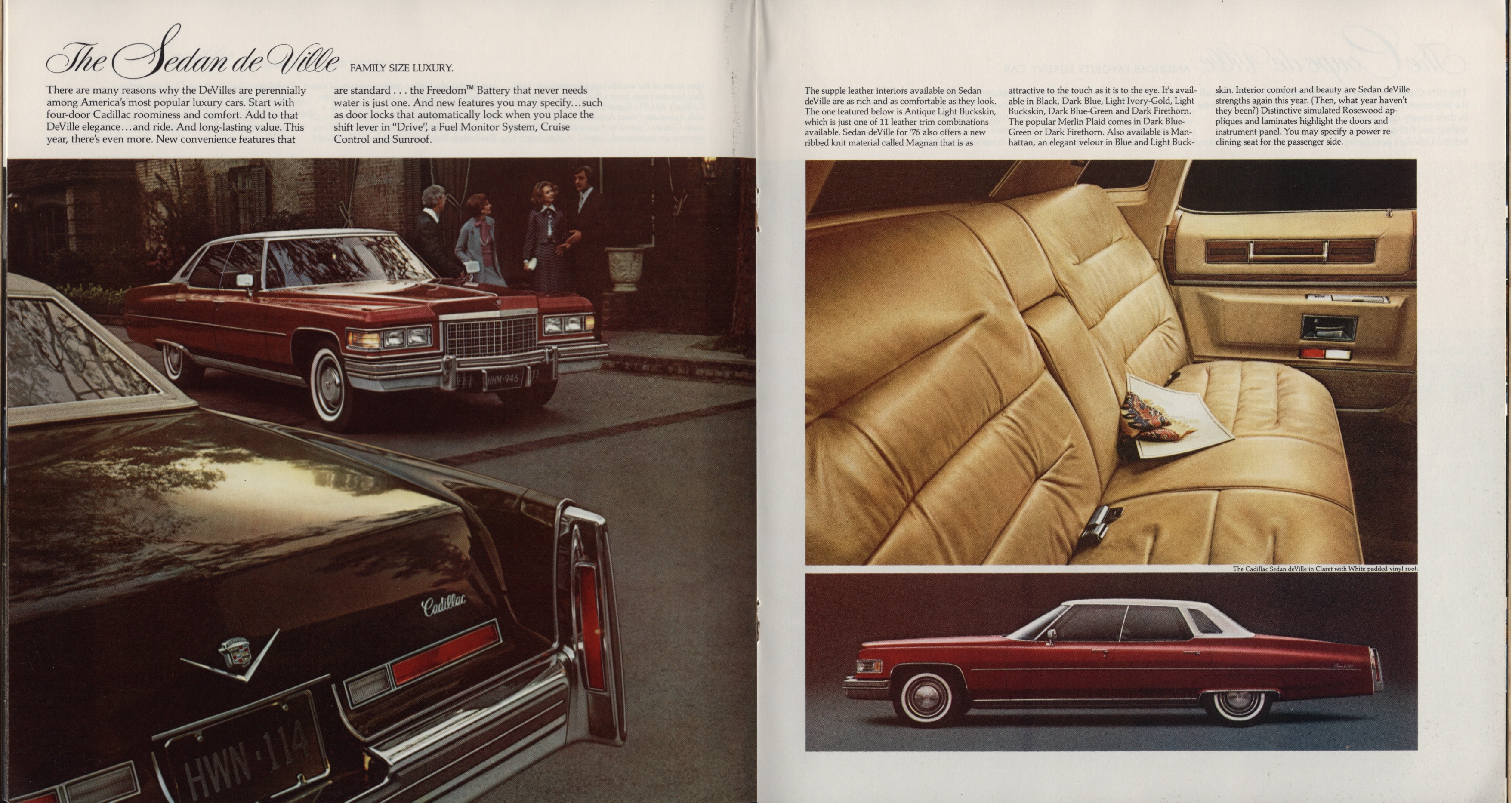 1976 Cadillac Full Line Brochure 14-15