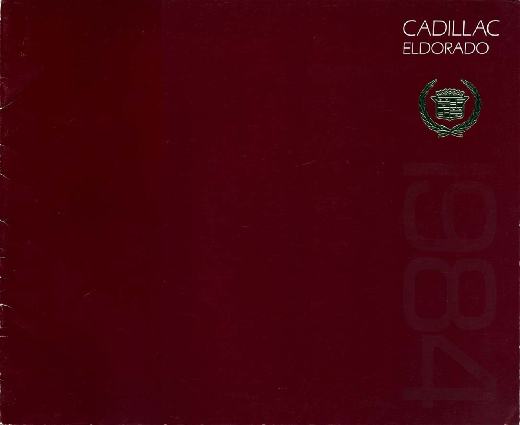 1984 Cadillac Eldorado Brochure 00
