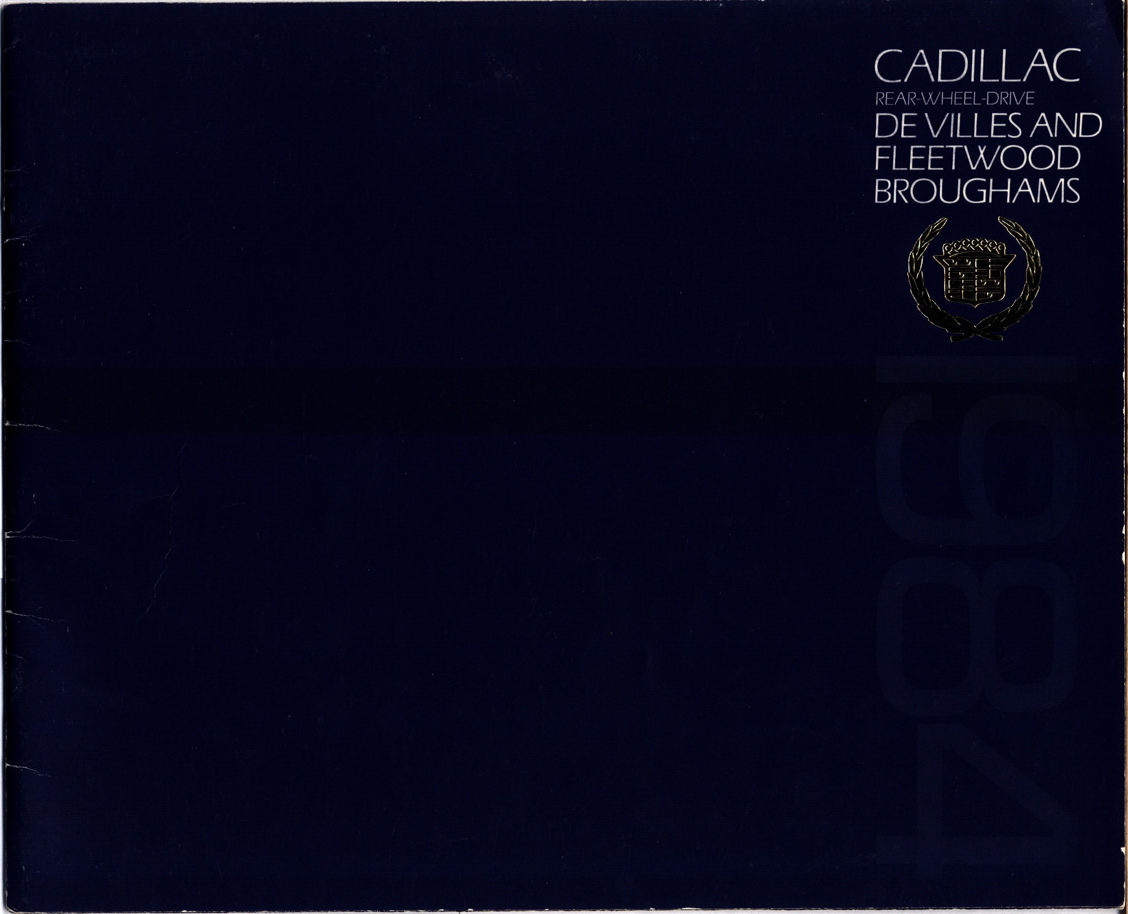 1984 Cadillac RWD Brochure 00