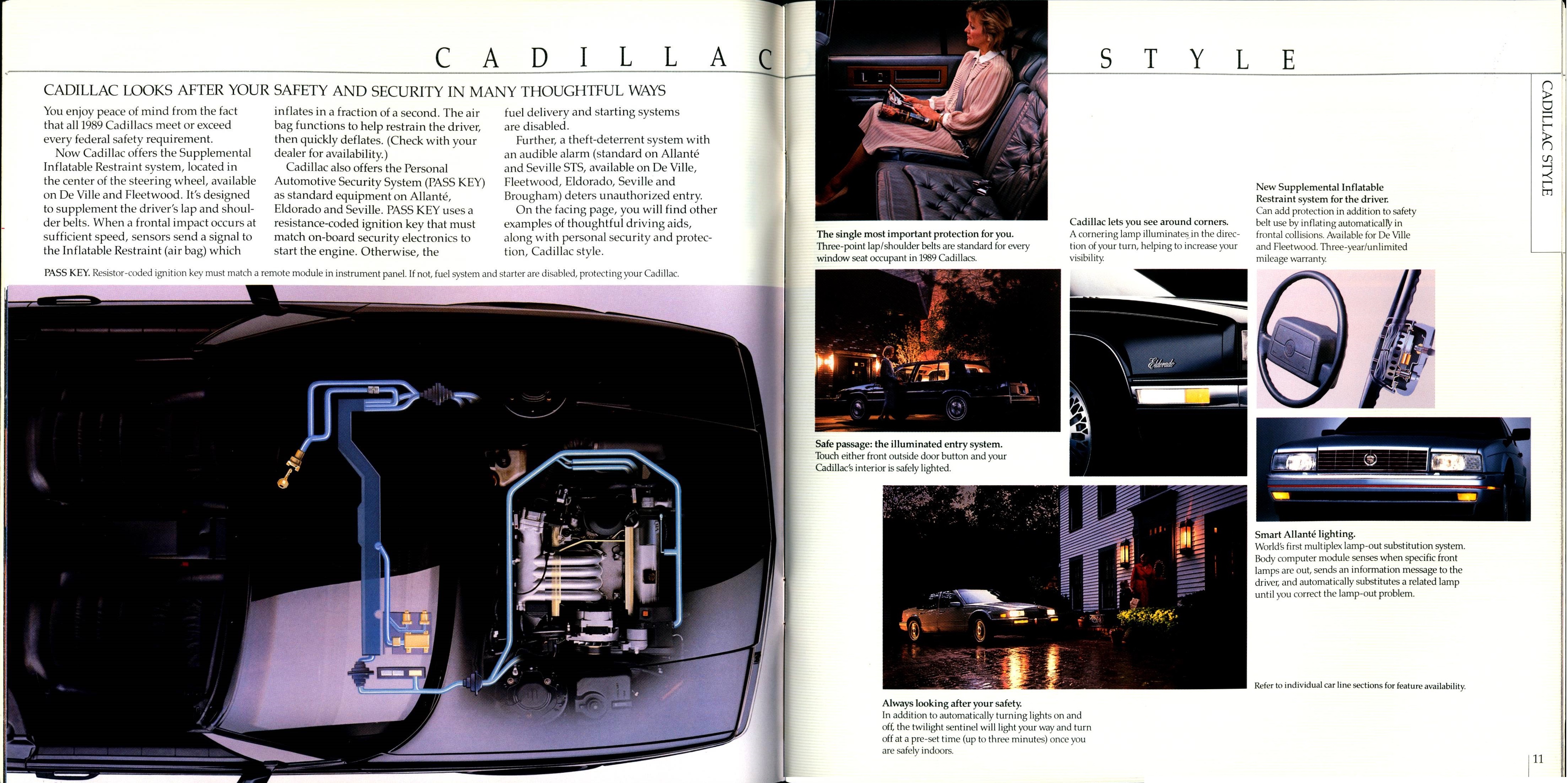 1989 Cadillac Full Line Prestige Brochure 10-11