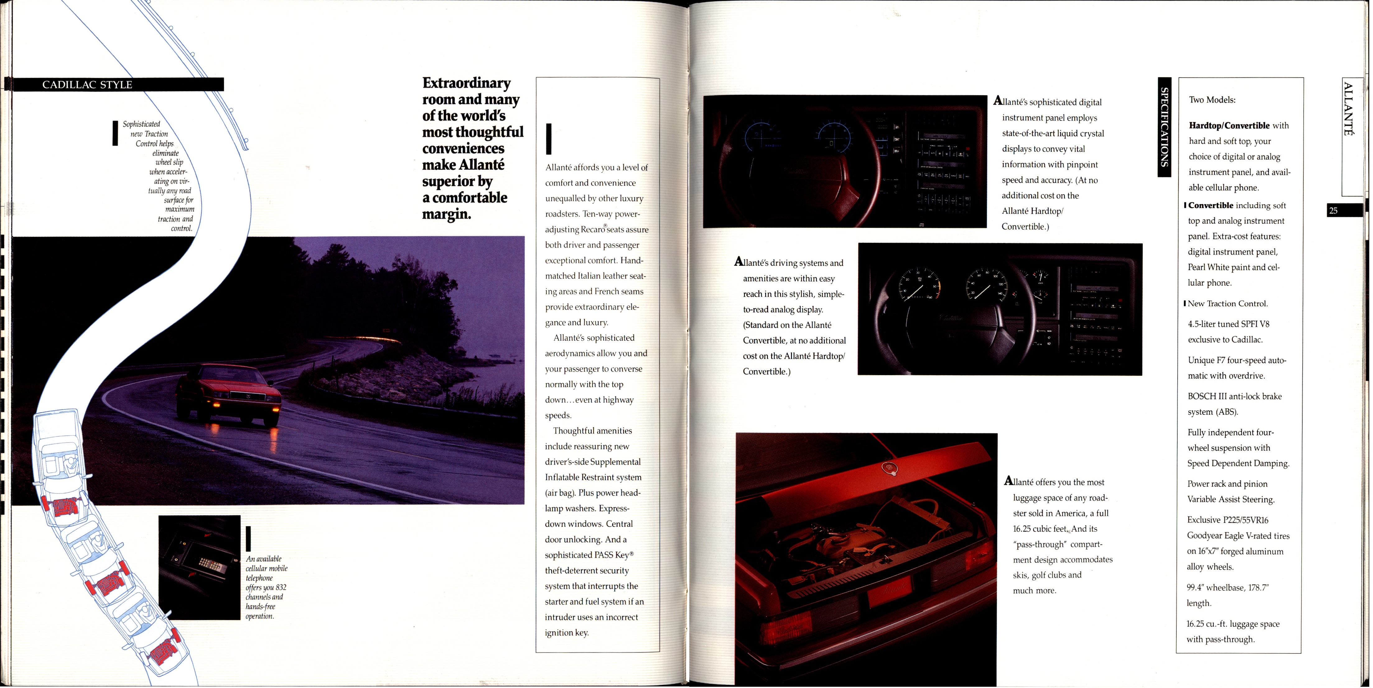 1990 Cadillac Full Line Prestige Brochure 24-25