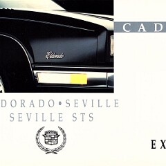 1990 Eldorado & Seville Colors