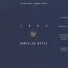 1992 Cadillac International Touring Series