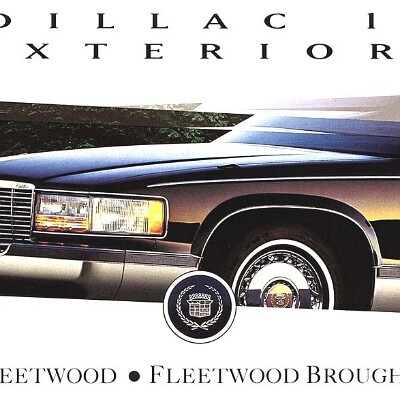 1995 Cadillac Fleetwood Colors