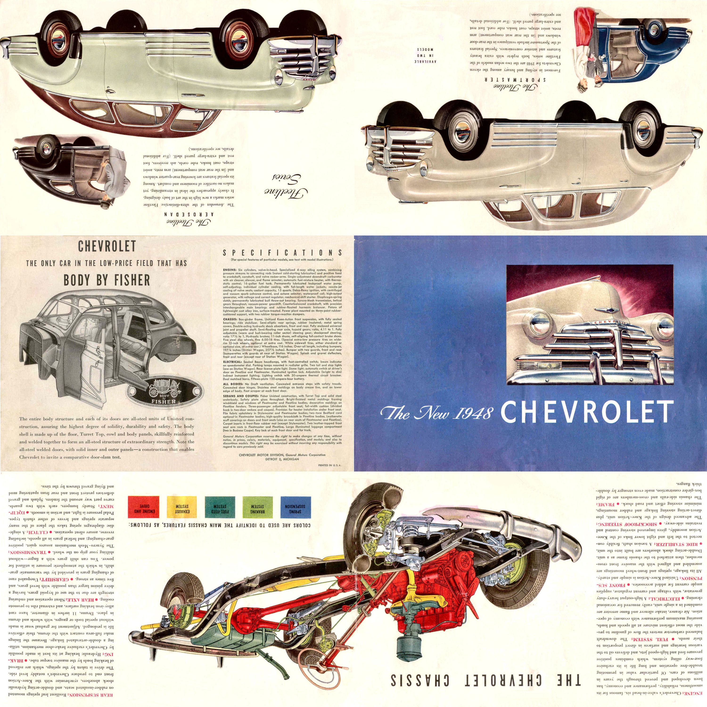 1948 Chevrolet Foldout-Side A