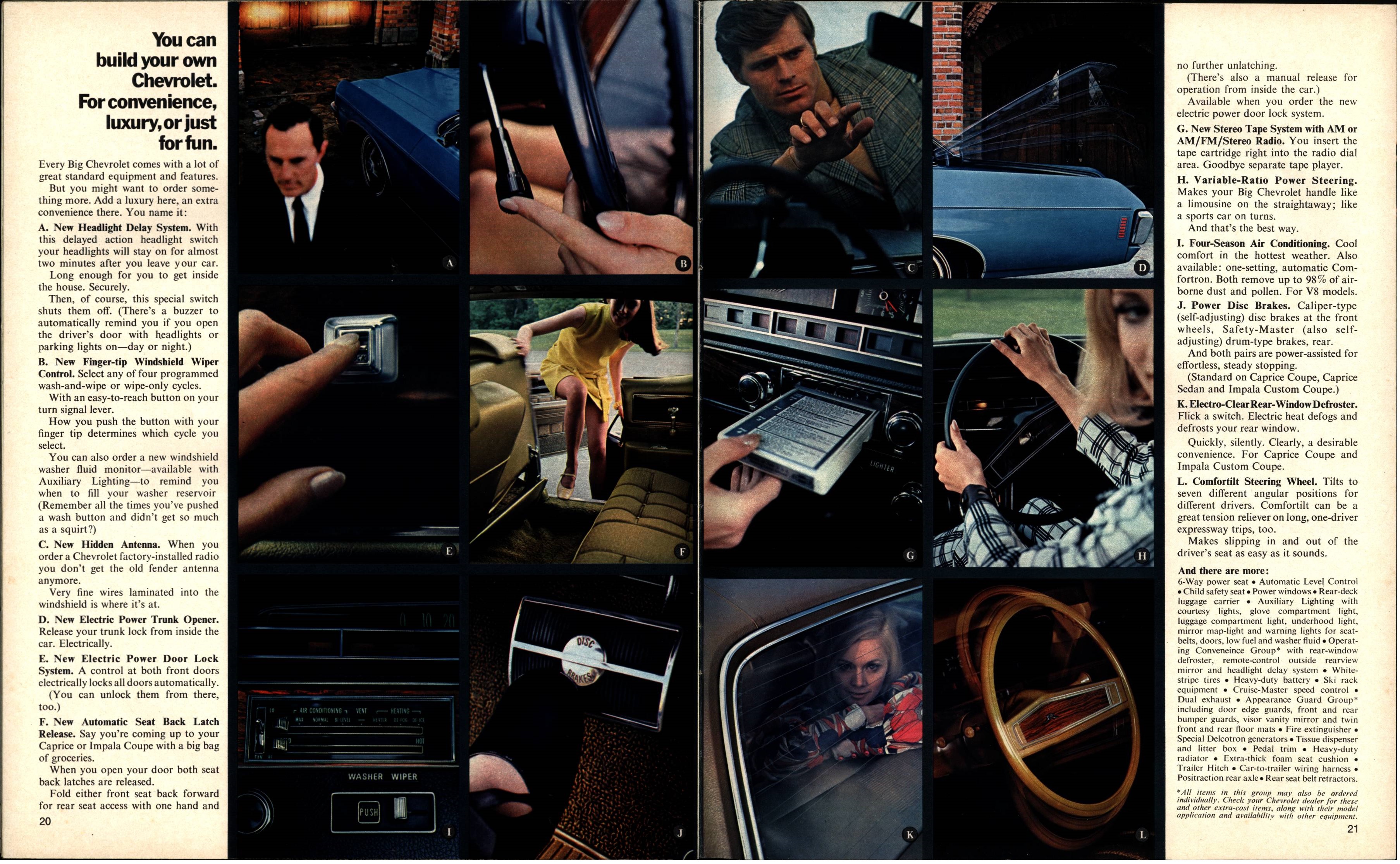 1970 Chevrolet Full Size Brochure 20-21