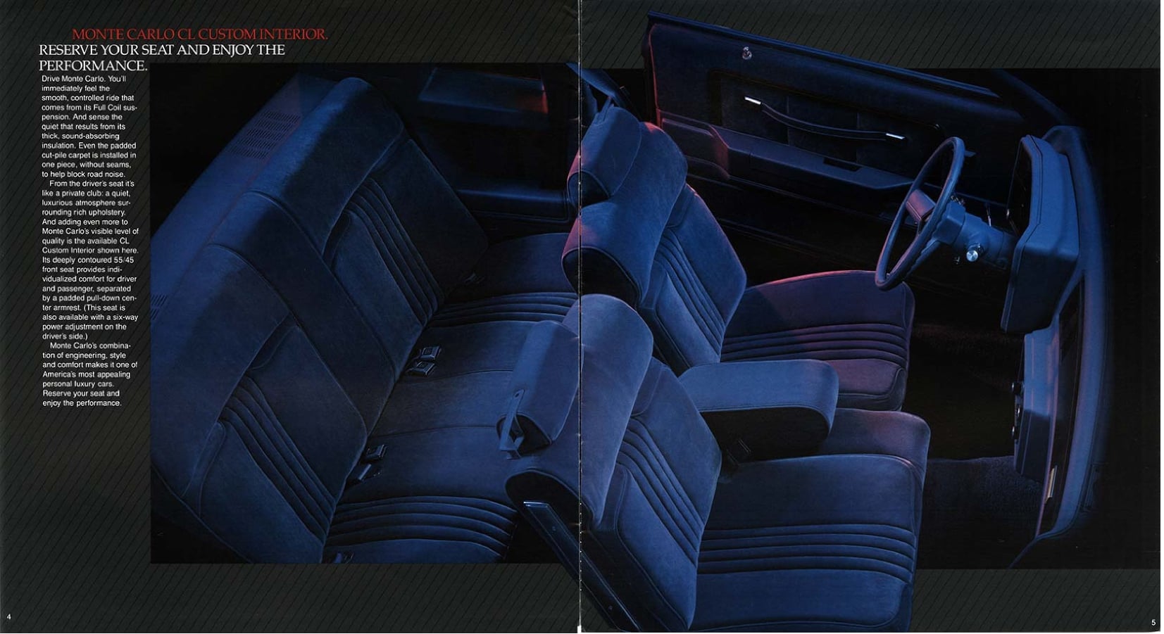 1985 Chevrolet Monte Carlo Brochure 04-05