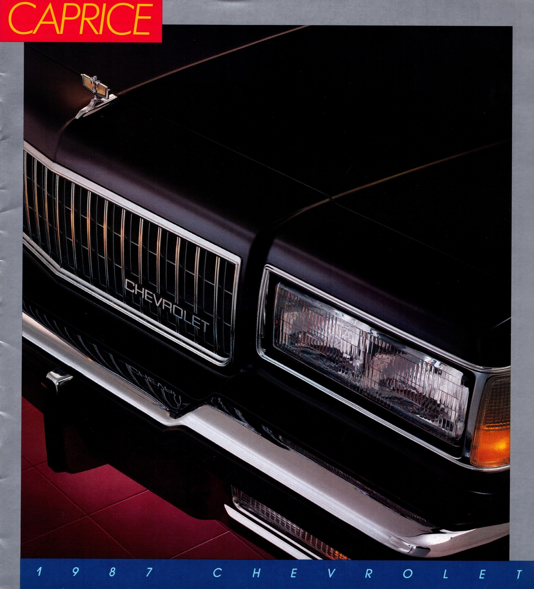 1987 Chevrolet Caprice Brochure 01