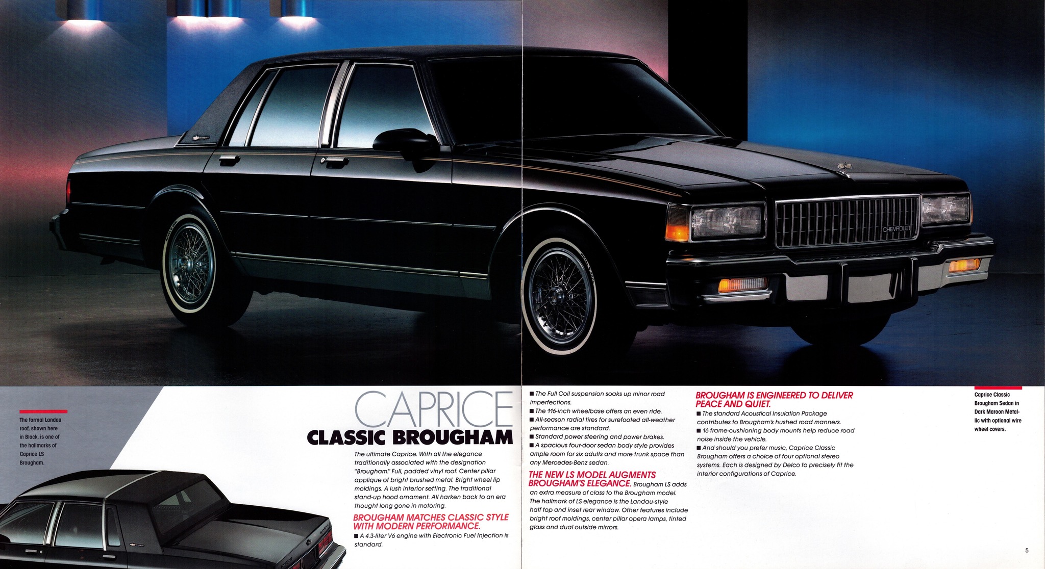1987 Chevrolet Caprice Brochure 04-05