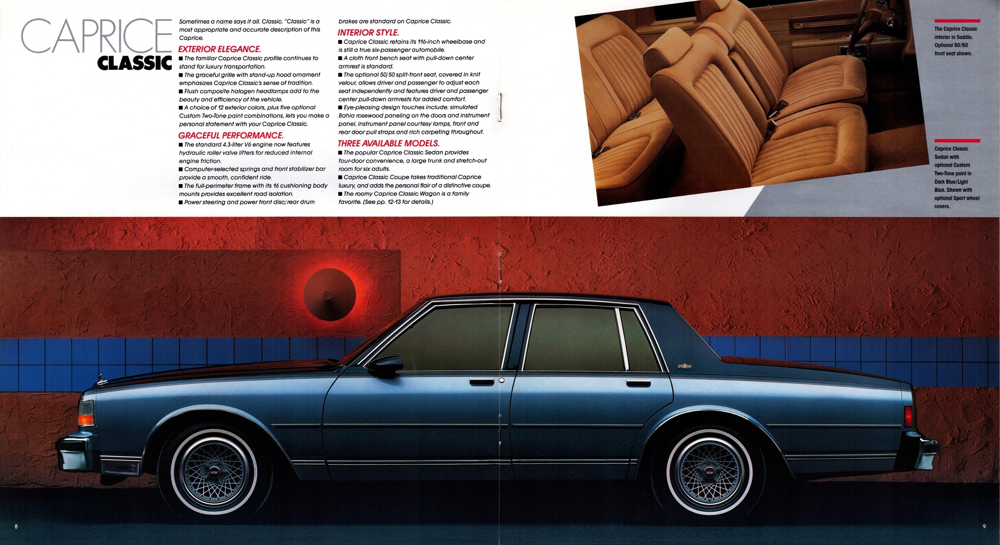 1987 Chevrolet Caprice Brochure 08-09
