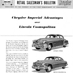 1951 Imperial vs Lincoln 1951 Imperial vs Lincoln
