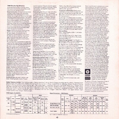 1968 Chrysler Brochure 43