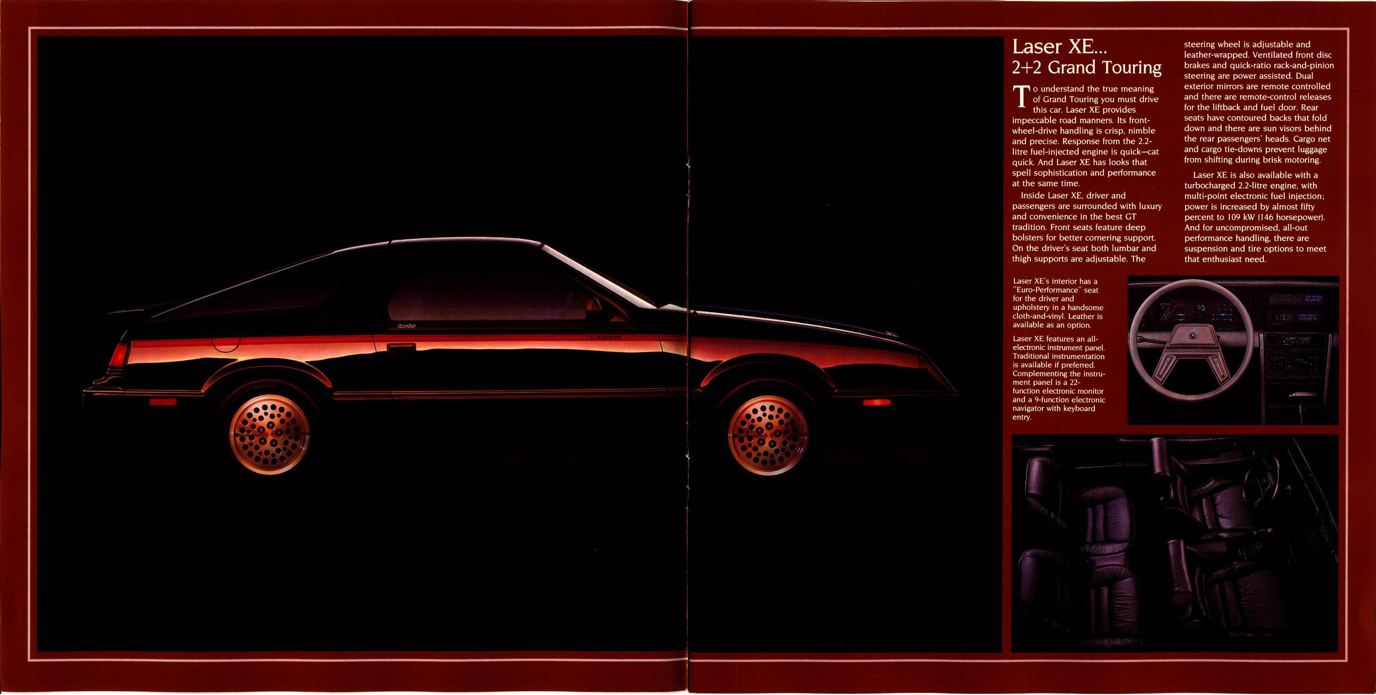 1985 Chrysler Laser-Daytona Brochure (Cdn) 02-03