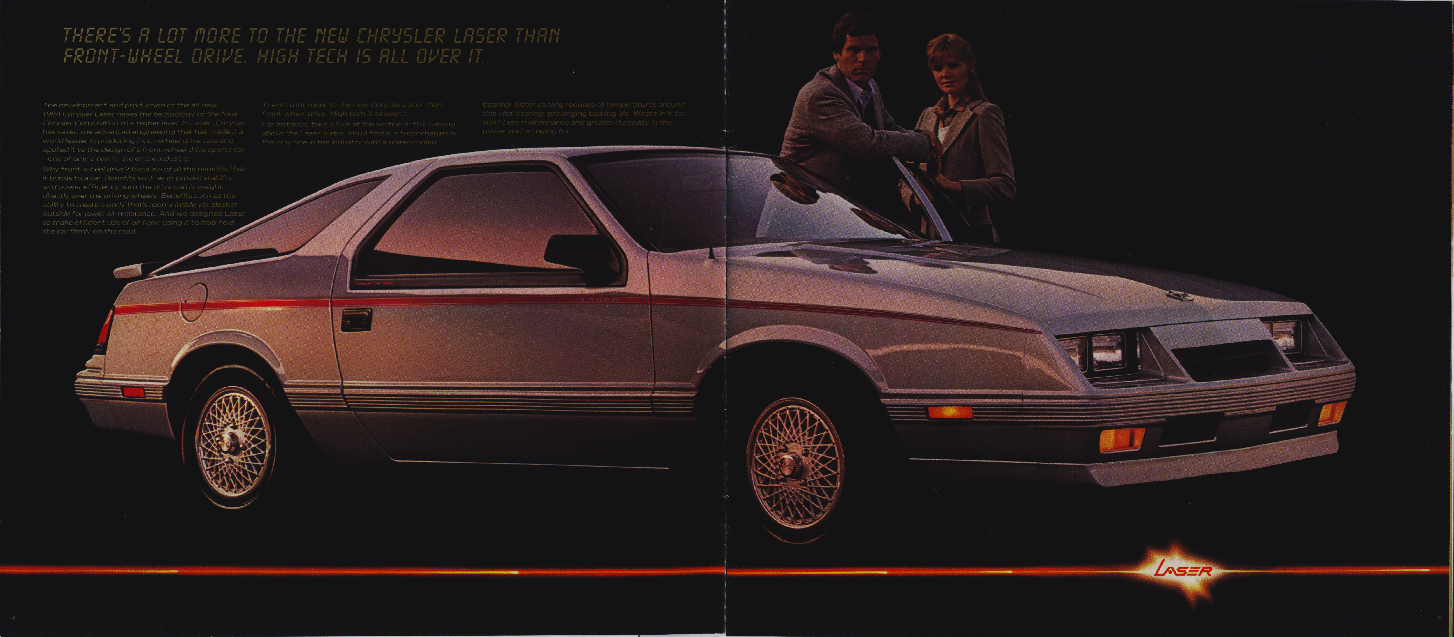 1984 Chrysler Laser Brochure 04-05